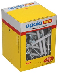 [1003145] MEA Apolo Nagelplug NP Ø6x60mm 50 St.