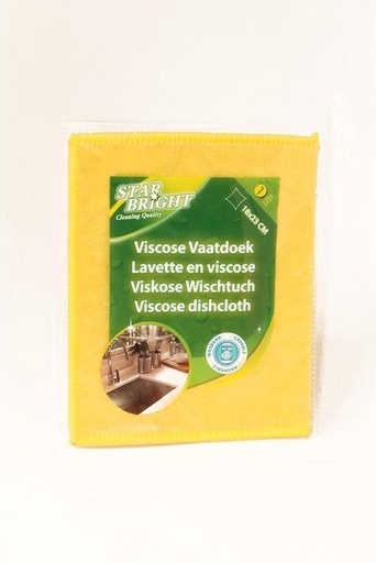 [1011321] STARBRIGHT VISCOSE VAATDOEK 18X23CM 30GR