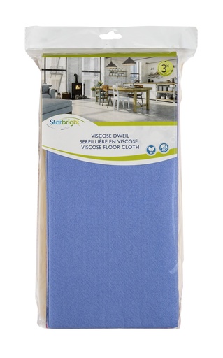 [1011793] STARBRIGHT VISCOSE DWEIL 50X70CM 200G/m² 3ST