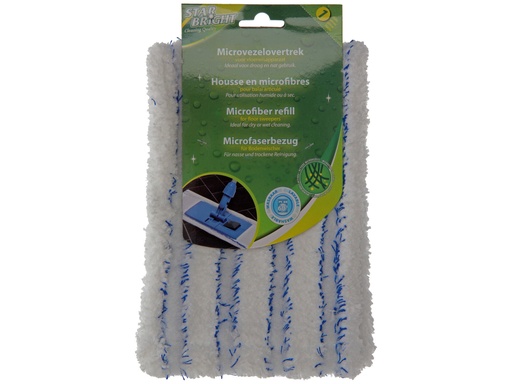 [1009738] STARBRIGHT REFILL VOOR VLOERWISSER BLAUW-WIT
