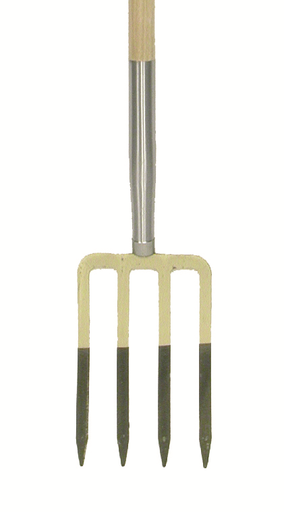 [286010T] Spitvork 4 t, met stift met t-steel 85 cm