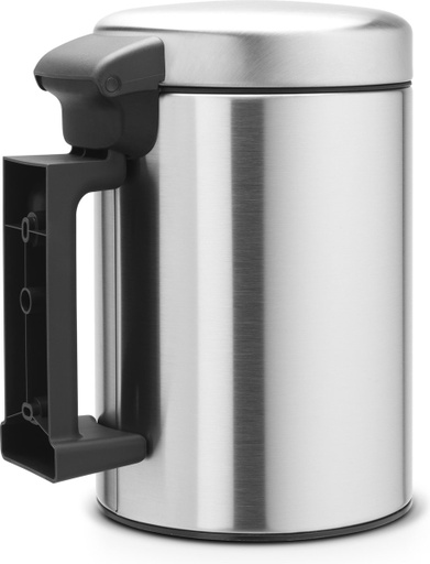 [11 55 61] Brabantia Wandafvalemmer NEWICON 3L Matt steel