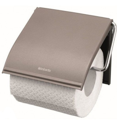 [47 73 00] Brabantia ReNew WC Rolhouder - Met Klep - Platinum