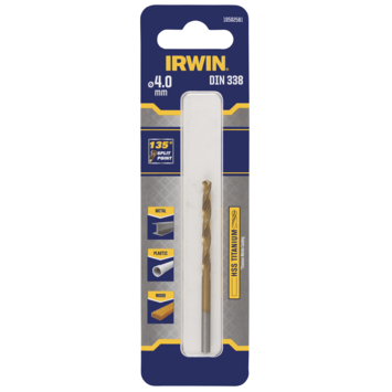 [10502581] Irwin Titanium Metaalboor Ø4 mm