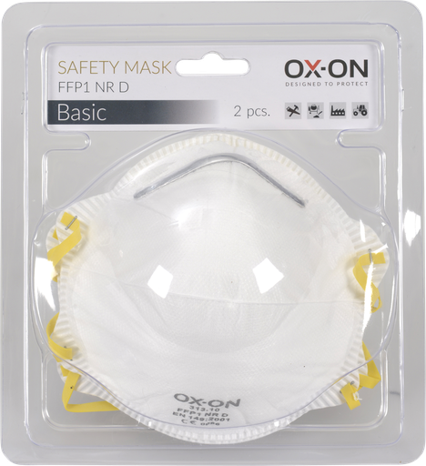 [431.001.000.000] OX-ON STOFMASKER FFP-1 2ST