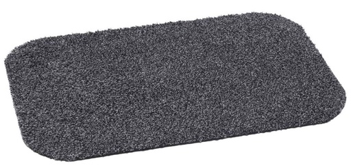 [KAT 80/120DOGRS] Ledent Mat Katoen Vuilvreter 75x120cm Donkergrijs