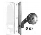 [1-6122-61] Lintopwinder, Lange Klem, Wit 6mx22mm Vrac