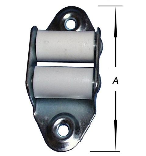 [S-1721] Lintgeleider voor Mini Rolluiklint 14mm