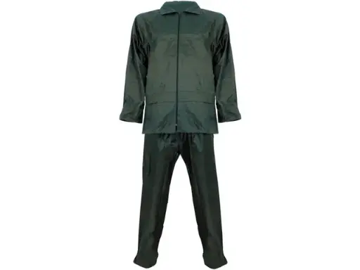 [320.274.002.906] Regenpak Polyester/Pvc Groen L