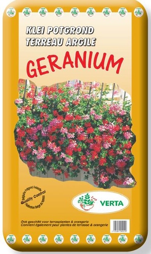 POTGROND	GERANIUM  VERTA 50L