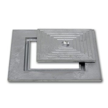 [072525] PUTDEKSEL 25X25CM ALUMINIUM