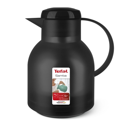 [K3033312] Tefal SAMBA Isoleerkan 1,0L Zwart