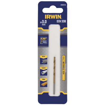 [10502576] Irwin Titanium Metaalboor Ø3 mm