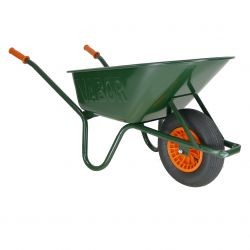 [KX11LL00A] KRUIWAGEN GELAKT 80L Metalen VELG + BINNENBAND