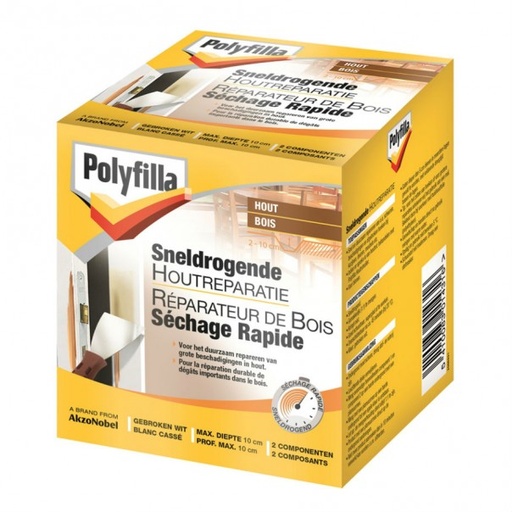 POLYFILLA SNELDROGENDE HOUTREPARATIE 500GR
