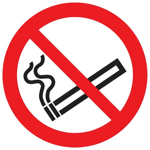 [1270180800] Pickup Pictogram Verboden te Roken ø18cm