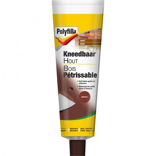 POLYFILLA KNEEDBAAR HOUT MERANTI   75GR
