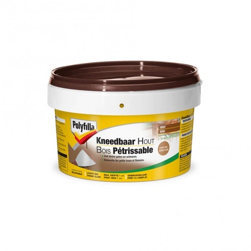 [PF5157307] POLYFILLA KNEEDBAAR HOUT LICHTE EIK  500GR