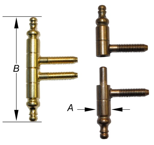 [S-2149-14-11-2] Fitsen,Type Anuba,Vermessingd 11x78 mm 2st