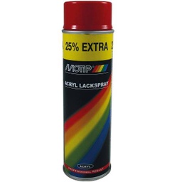 [04105] Motip Spray Universele lak - RAL 3000 rood - 500 ml - 04105