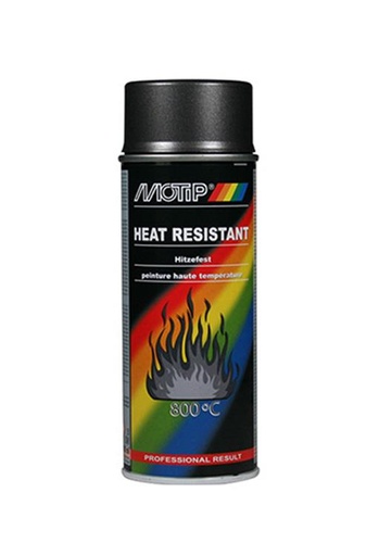[04037] Motip Hittebestendige Lak 800°C - Antraciet - 400 ml - 04037