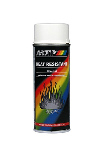 [04036] Motip Hittebestendige Lak 800°C - Wit - 400 ml - 04036