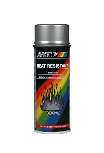 [04032] Motip Hittebestendige Lak 800°C - Zilver - 400 ml - 04032