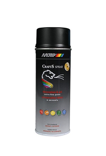 [MOT696046] MOTIP CRAFTS RAL 9005 MAT 400ML