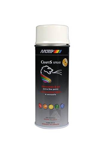 [696059] MOTIP CRAFTS RAL 9001 GLANZEND 400ML