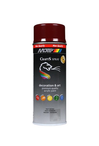 [103575] MOTIP CRAFTS RAL 3005 GLANZEND 400ML