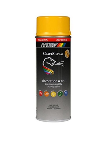 [103489] MOTIP CRAFTS RAL 1023 GLANZEND 400ML