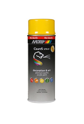 [696244] MOTIP CRAFTS RAL 1021 GLANZEND 400ML