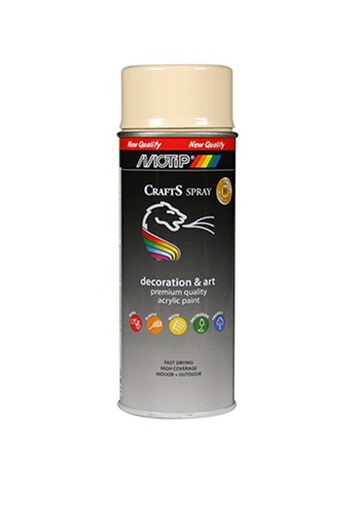 [696243] MOTIP CRAFTS RAL 1015 GLANZEND 400ML