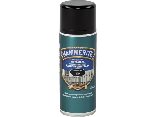 Hammerite Metaallak Zijdeglans 400ml Zwart