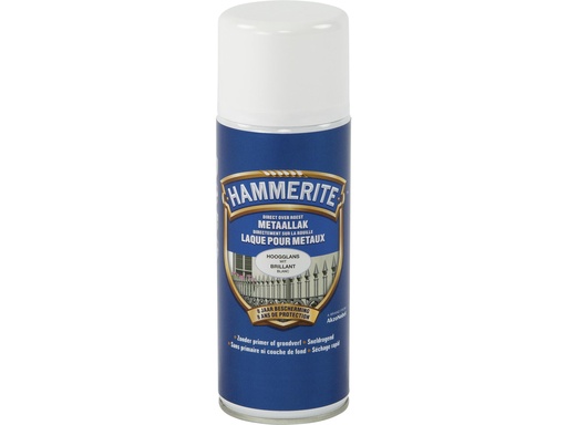 Hammerite Metaallak Hoogglans 400ml Wit