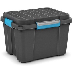 [237440] SCUBA OPBERGBOX M ZWART 45L 39x49,5x34CM