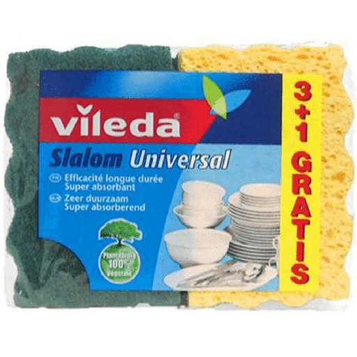 [1009691] VILEDA SCHUURSPONS SLALOM UNIVERSAL 3+1