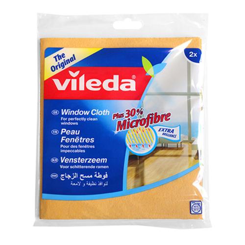 [1059842] VILEDA VENSTERZEEM +30% MICROFIBER 2-PACK