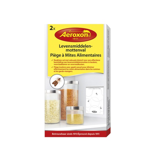 [44801AE] Aeroxon Levensmiddelenmottenval 2st