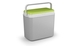 KOELBOX GREEN WHALE 36L GRIJS-LIMOEN