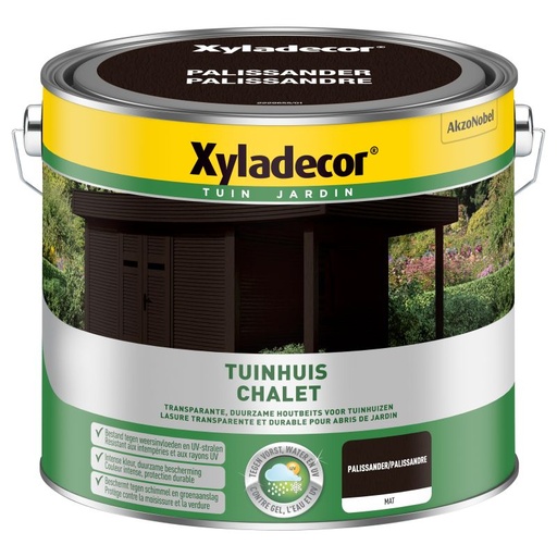 [XY5853875] Xyladecor Tuinhuis WB Palissander 2.5L