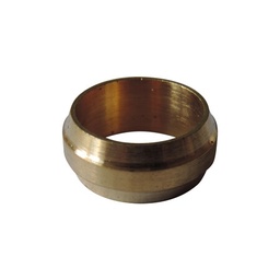 [B09125] Messing bicone ring Ø10mm per 5 verpakt