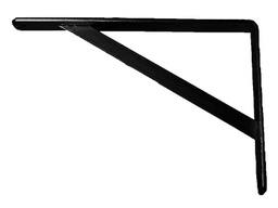 [1-1036-2-400] VERSTERKTE PLANKDRAGER ZWAAR ZWART 400X270MM