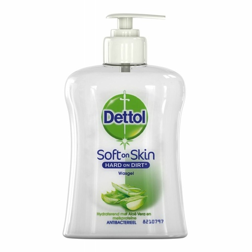 [A10437] DETTOL HANDZEEP 250ml ALOË VERA & MELKPROTEÏNE