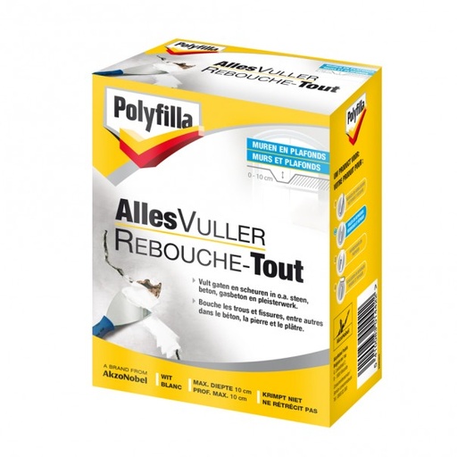 POLYFILLA ALLESVULLER (POEDER) 750 GR