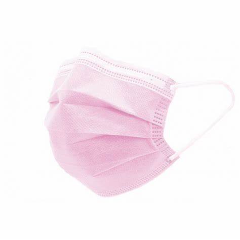 [901168] MONDMASKER WEGWERP ROZE 50ST