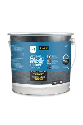 [602470000] Tec7 WP7 UNIVERSEEL DAKDICHT - 4L