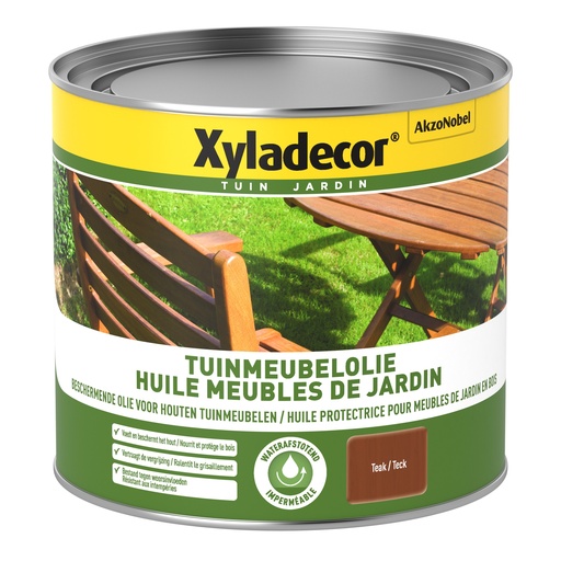 [XY5485981] Xyladecor Tuinmeubelolie Teak 500ML