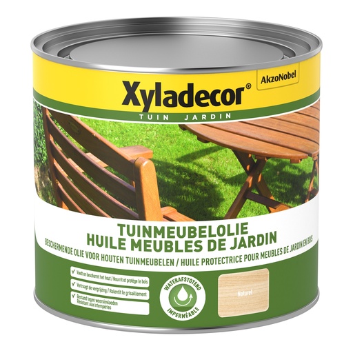 [XY5485980] Xyladecor Tuinmeubelolie Naturel 500ML