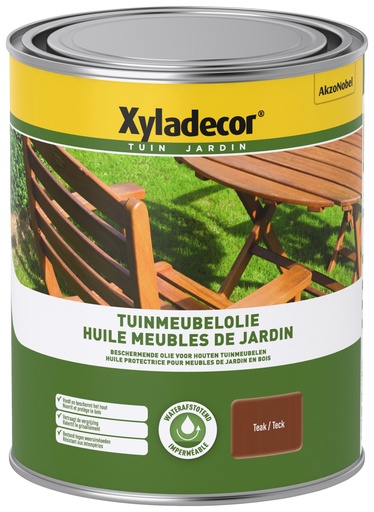 [XY5485984] Xyladecor Tuinmeubelolie Teak 1L